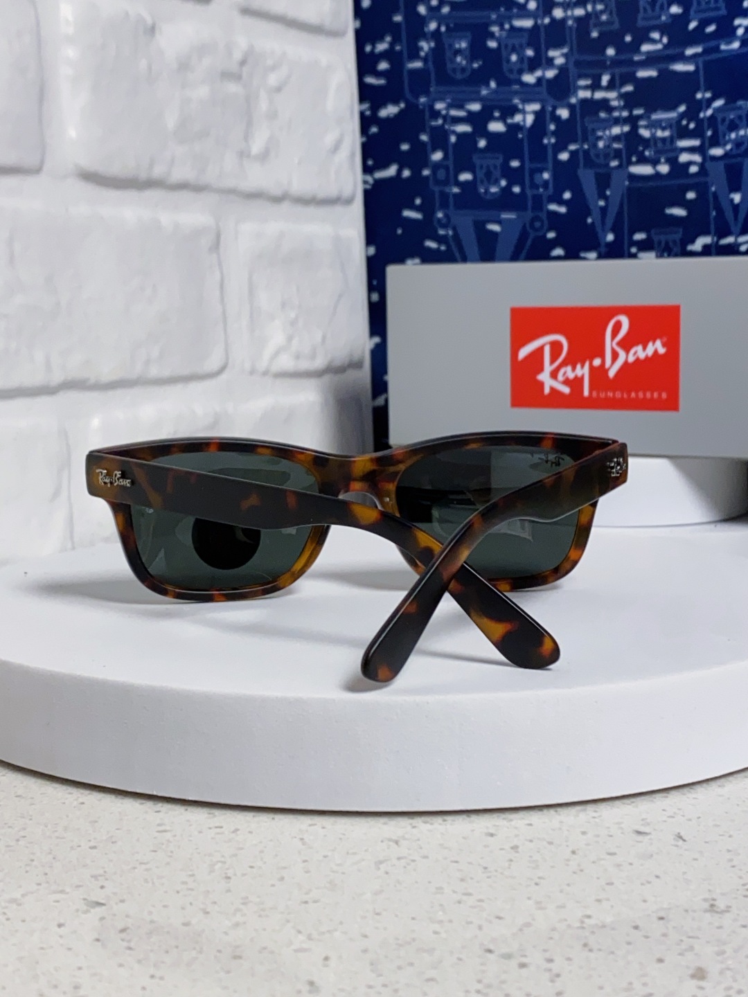 Rayban雷朋 偏光镜片男友系列方形中性太阳镜 RB2283 Size：55口20