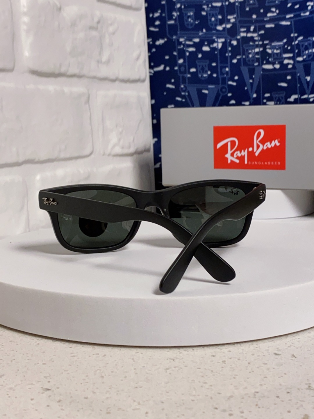 Rayban雷朋 偏光镜片男友系列方形中性太阳镜 RB2283 Size：55口20