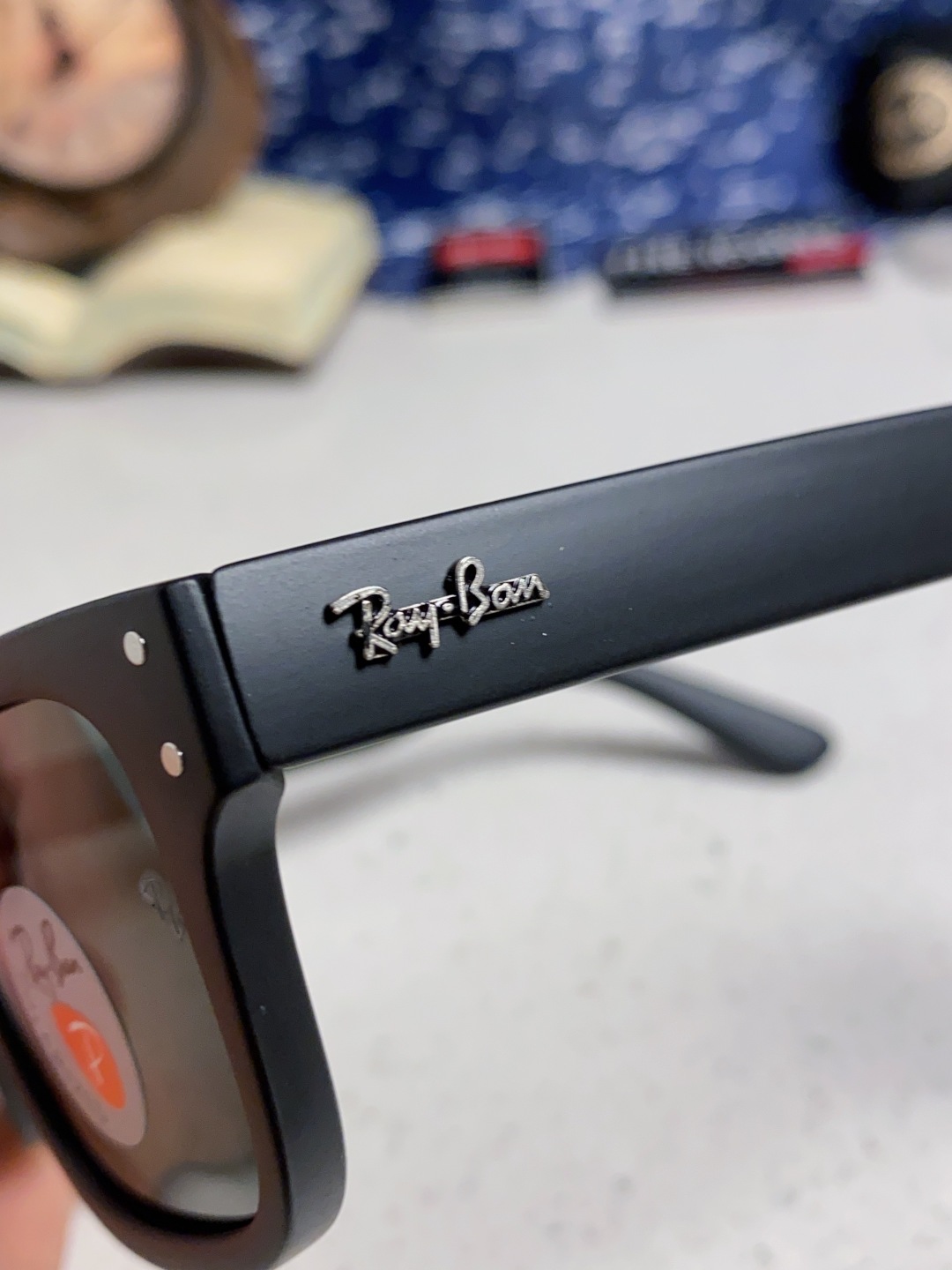 Rayban雷朋 偏光镜片男友系列方形中性太阳镜 RB2283 Size：55口20