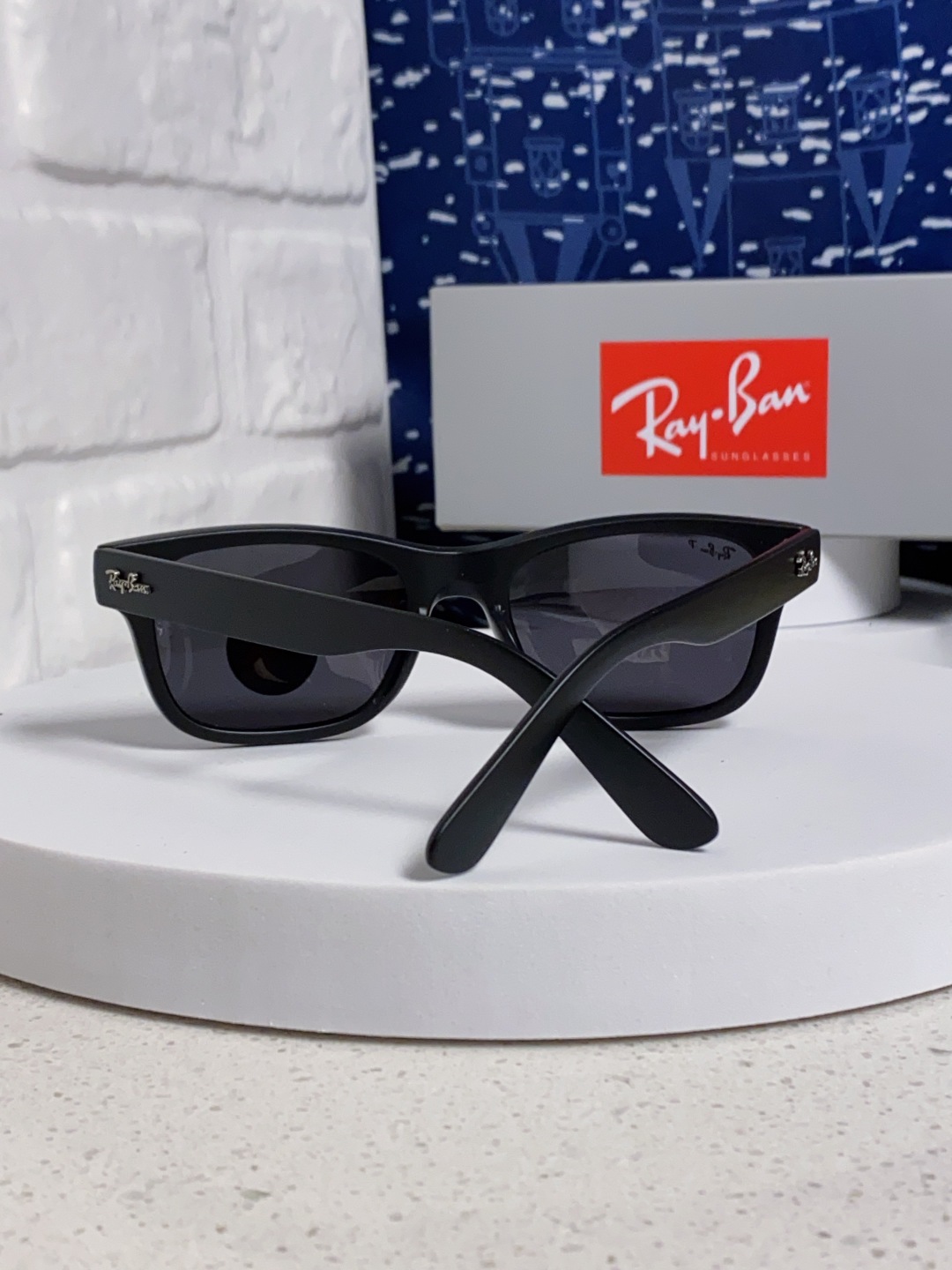 Rayban雷朋 偏光镜片男友系列方形中性太阳镜 RB2283 Size：55口20