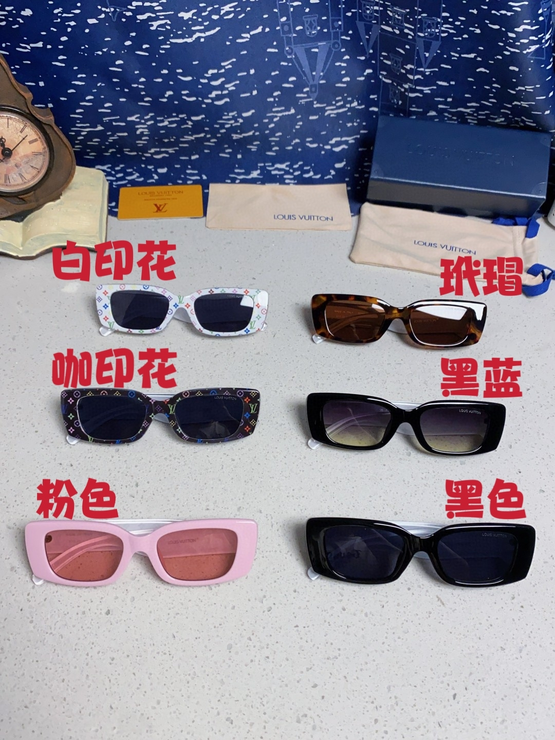 LouisVutton路易威登 2025 📸Lv联名村上隆系列大秀款🕶️【Z2709W】 三彩系列硬控我