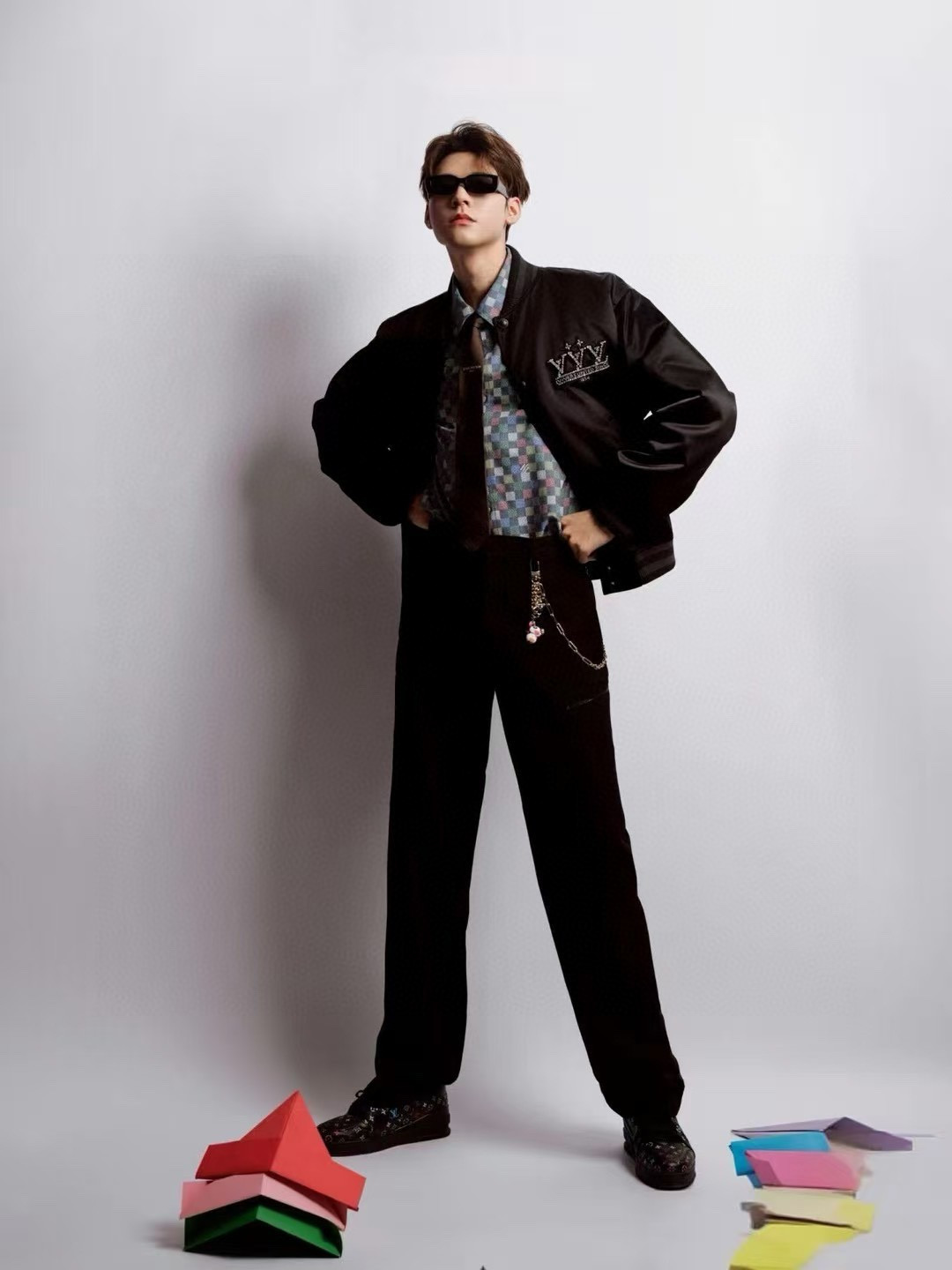 LouisVutton路易威登 2025 📸Lv联名村上隆系列大秀款🕶️【Z2709W】 三彩系列硬控我