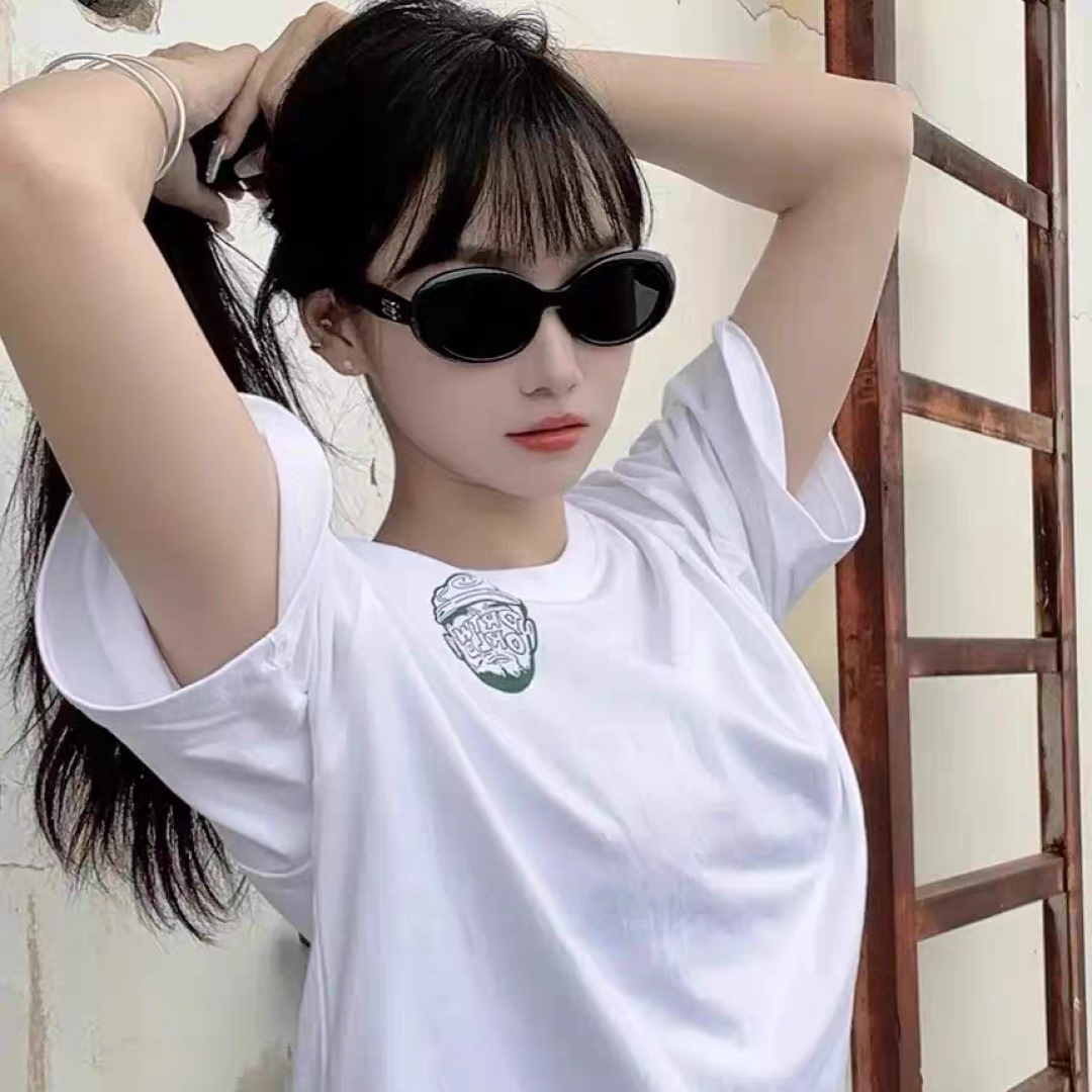 Gentle Moster(GM) 2025新款复古圆形墨镜男女韩版太阳镜防紫外线时尚百搭拍照出片 型号