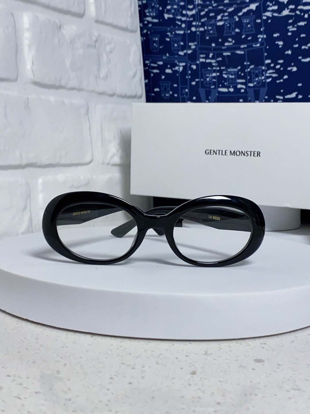 Gentle Moster(GM) 2025新款复古圆形墨镜男女韩版太阳镜防紫外线时尚百搭拍照出片 型号