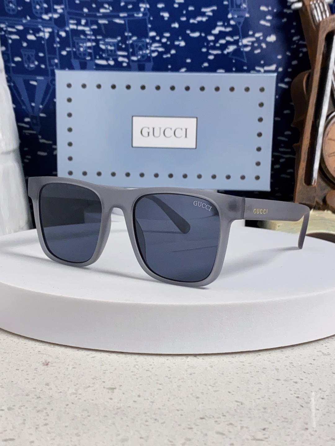 Gucci古奇 2025新款超轻眼镜近视女可配度数素颜神器复古磨砂不压鼻眼睛框架