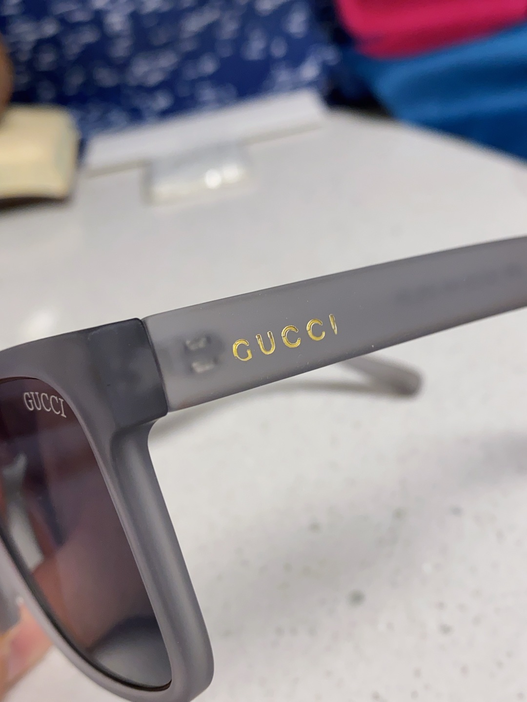 Gucci古奇 2025新款超轻眼镜近视女可配度数素颜神器复古磨砂不压鼻眼睛框架