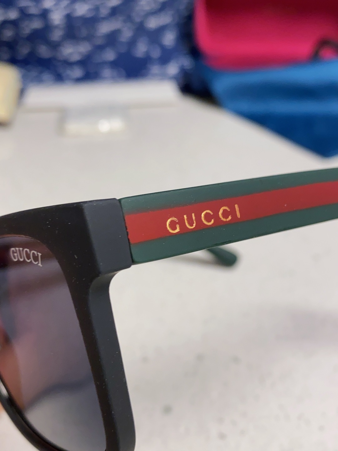 Gucci古奇 2025新款超轻眼镜近视女可配度数素颜神器复古磨砂不压鼻眼睛框架