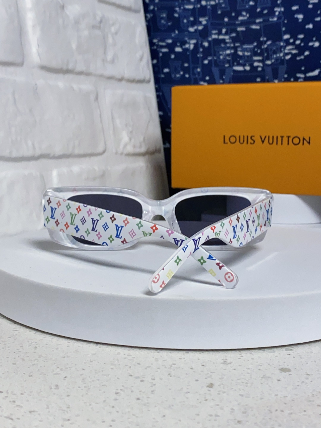 LouisVutton路易威登 2025 📸Lv联名村上隆系列大秀款🕶️【Z2709W】 三彩系列硬控我