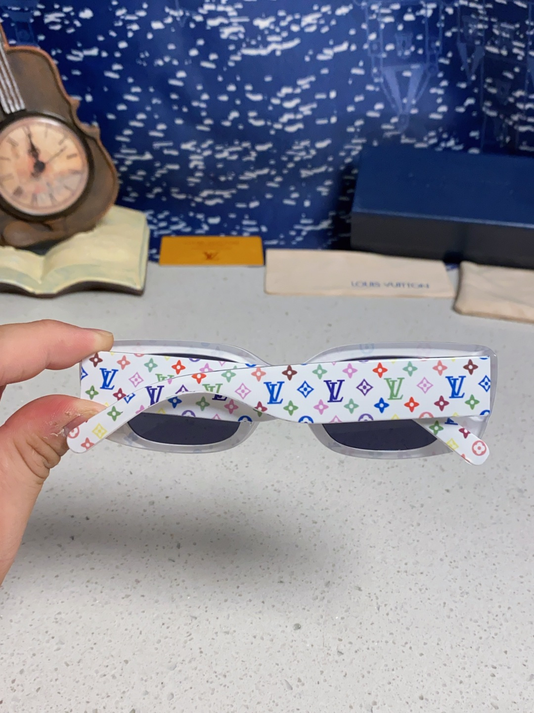 LouisVutton路易威登 2025 📸Lv联名村上隆系列大秀款🕶️【Z2709W】 三彩系列硬控我