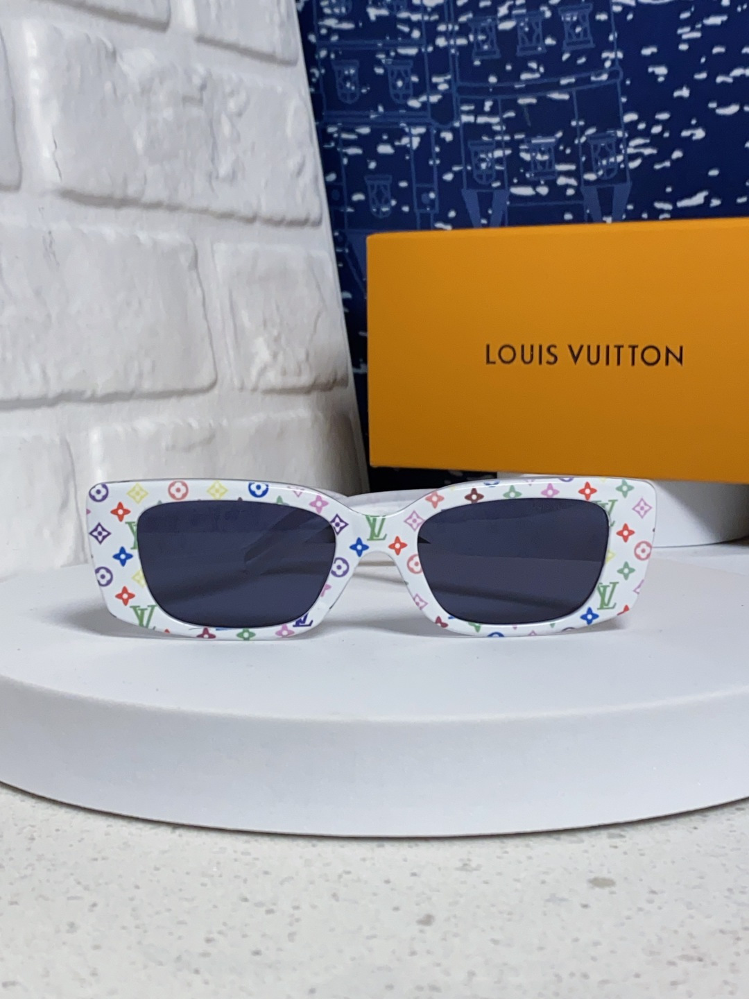 LouisVutton路易威登 2025 📸Lv联名村上隆系列大秀款🕶️【Z2709W】 三彩系列硬控我