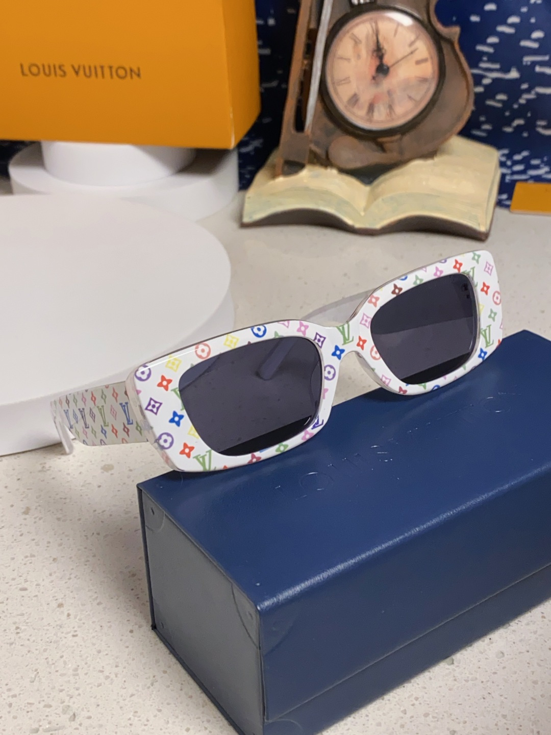 LouisVutton路易威登 2025 📸Lv联名村上隆系列大秀款🕶️【Z2709W】 三彩系列硬控我