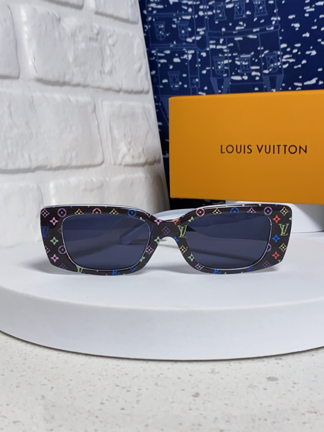 LouisVutton路易威登 2025 📸Lv联名村上隆系列大秀款🕶️【Z2709W】 三彩系列硬控我