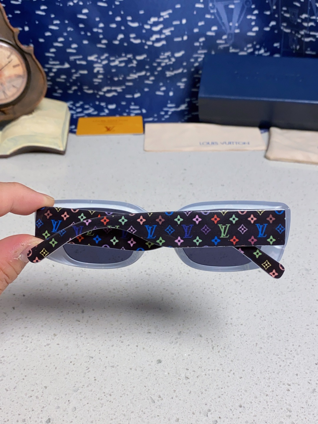 LouisVutton路易威登 2025 📸Lv联名村上隆系列大秀款🕶️【Z2709W】 三彩系列硬控我