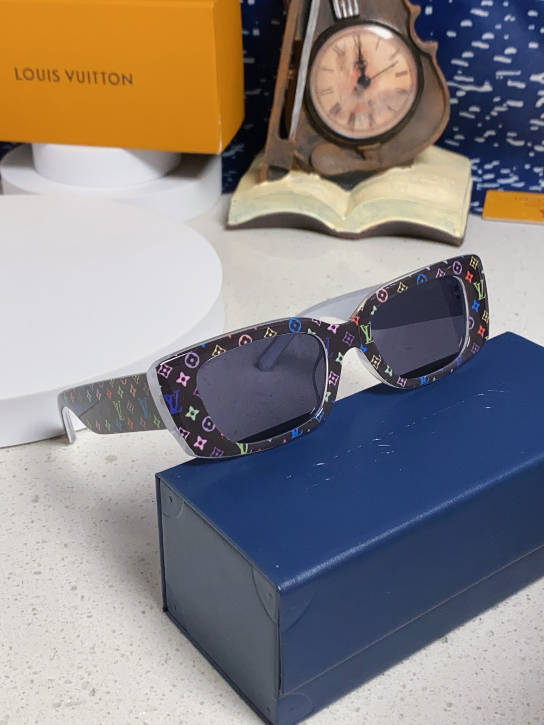 LouisVutton路易威登 2025 📸Lv联名村上隆系列大秀款🕶️【Z2709W】 三彩系列硬控我