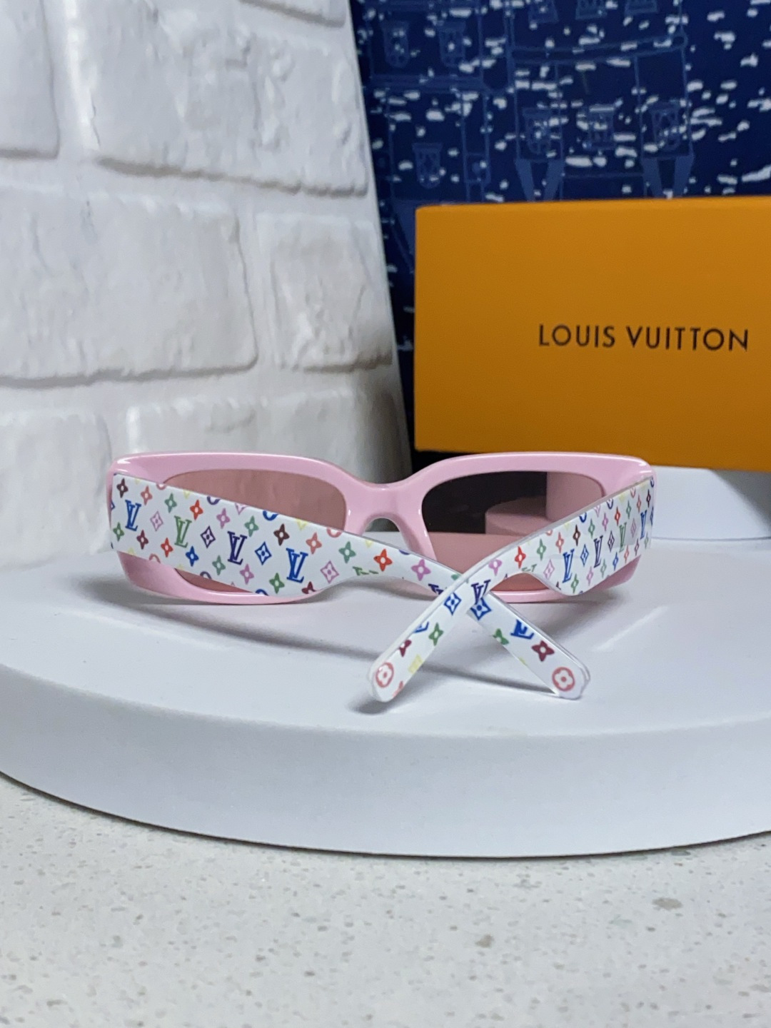 LouisVutton路易威登 2025 📸Lv联名村上隆系列大秀款🕶️【Z2709W】 三彩系列硬控我