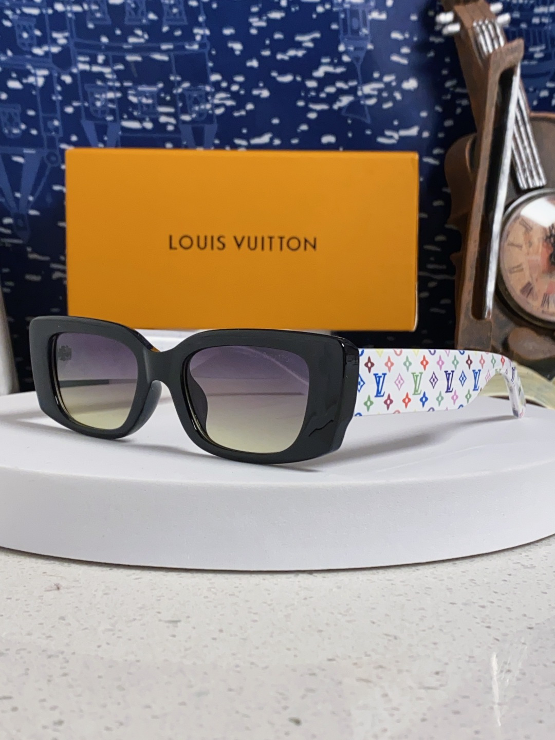 LouisVutton路易威登 2025 📸Lv联名村上隆系列大秀款🕶️【Z2709W】 三彩系列硬控我