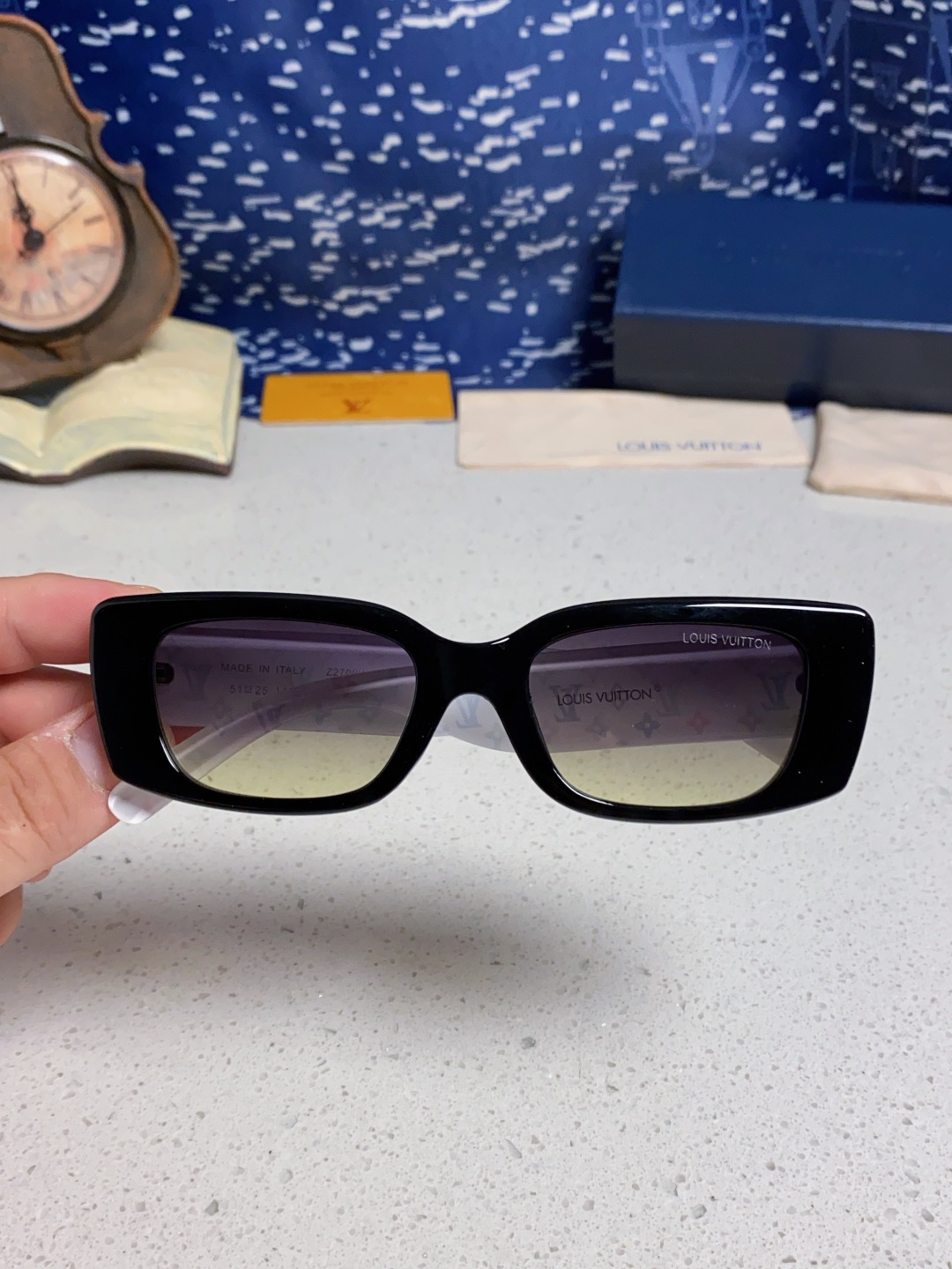 LouisVutton路易威登 2025 📸Lv联名村上隆系列大秀款🕶️【Z2709W】 三彩系列硬控我