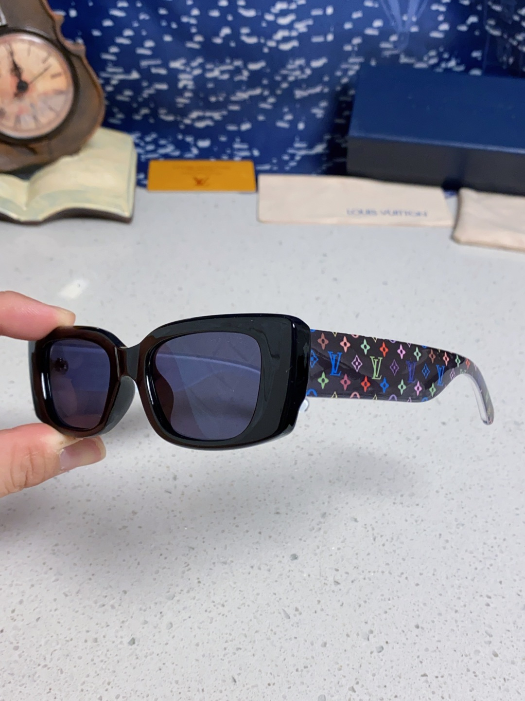 LouisVutton路易威登 2025 📸Lv联名村上隆系列大秀款🕶️【Z2709W】 三彩系列硬控我