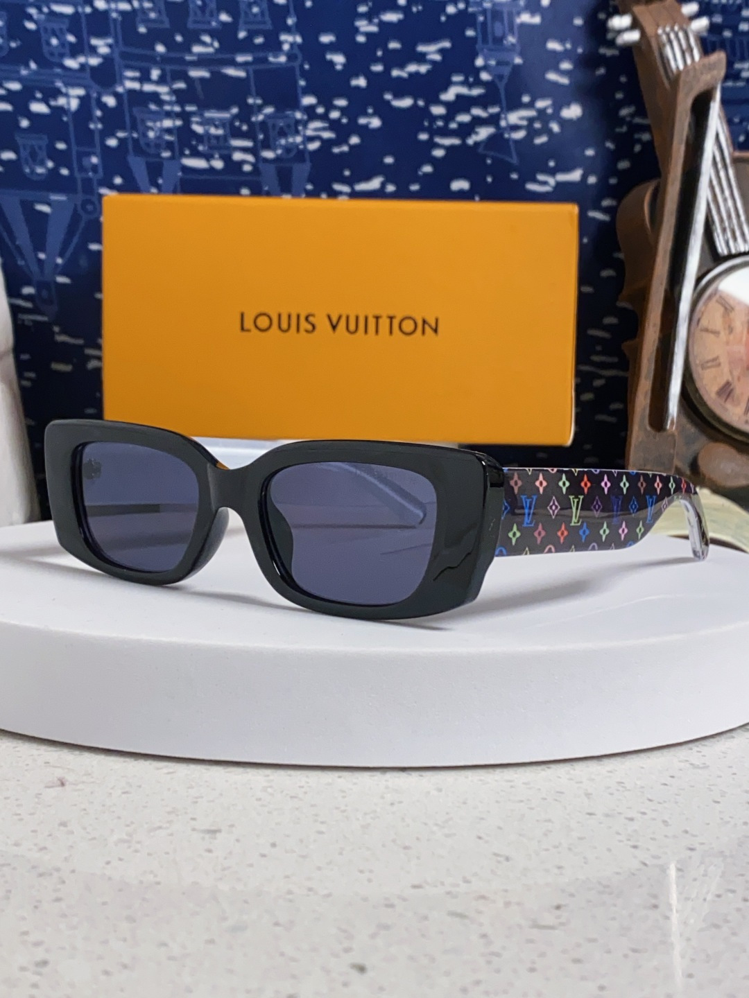 LouisVutton路易威登 2025 📸Lv联名村上隆系列大秀款🕶️【Z2709W】 三彩系列硬控我