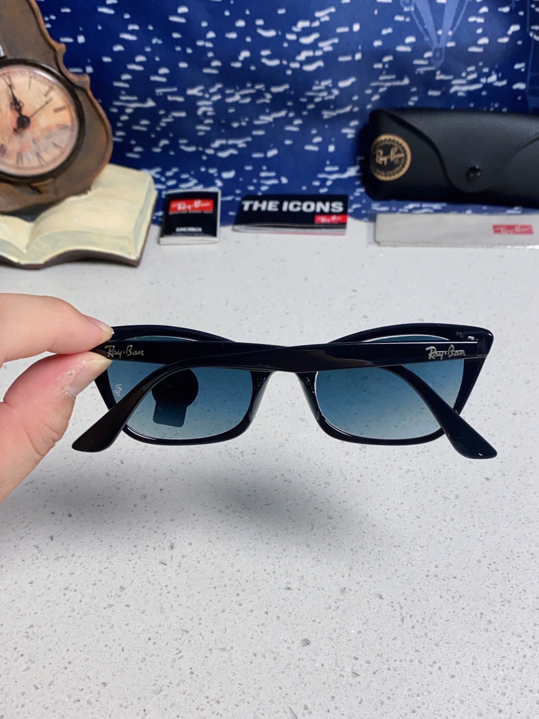 RayBan雷朋太阳镜 时尚前卫设计感舒适出街户外遮阳墨镜 RB2299