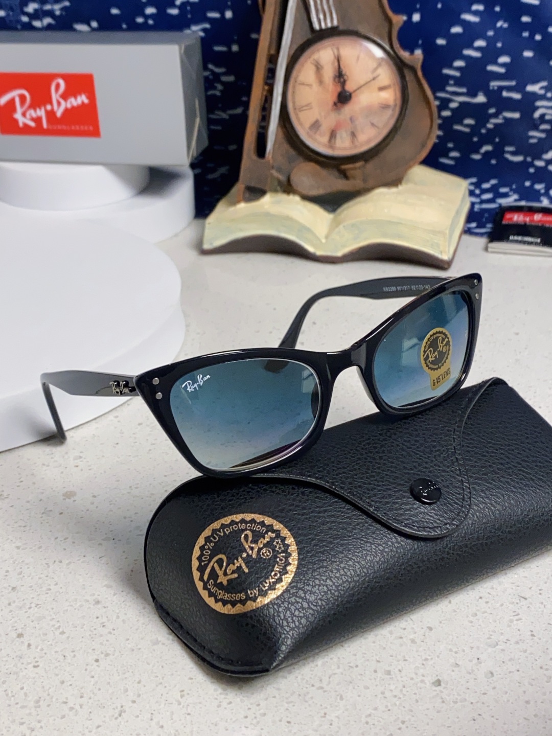 RayBan雷朋太阳镜 时尚前卫设计感舒适出街户外遮阳墨镜 RB2299