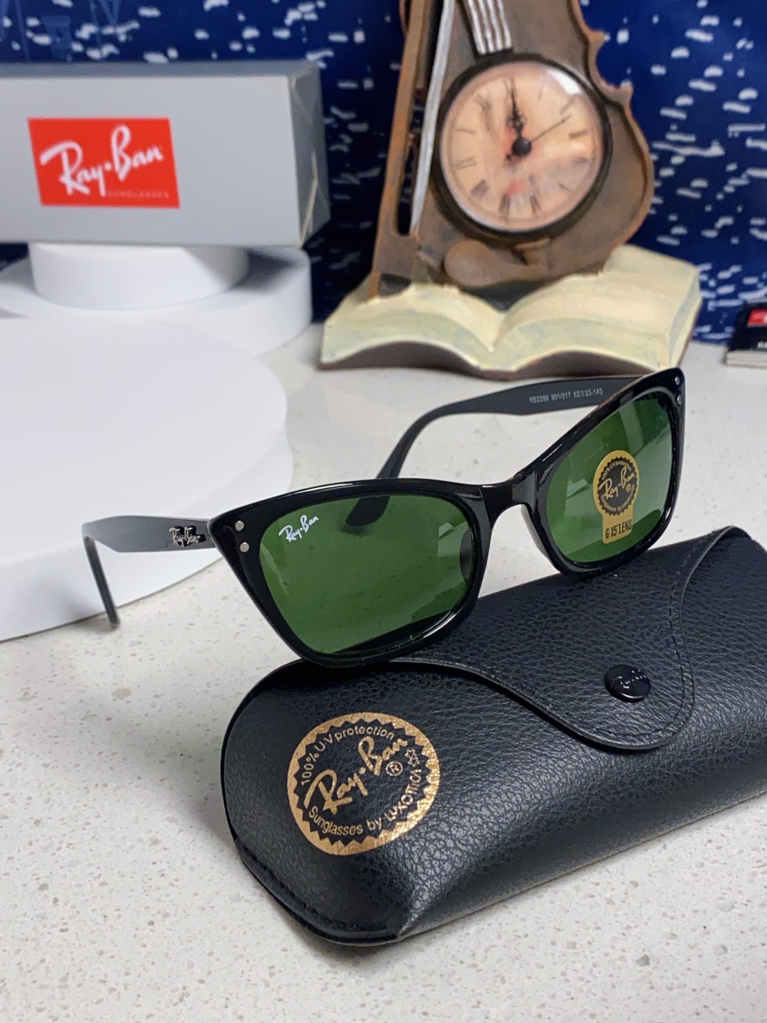 RayBan雷朋太阳镜 时尚前卫设计感舒适出街户外遮阳墨镜 RB2299