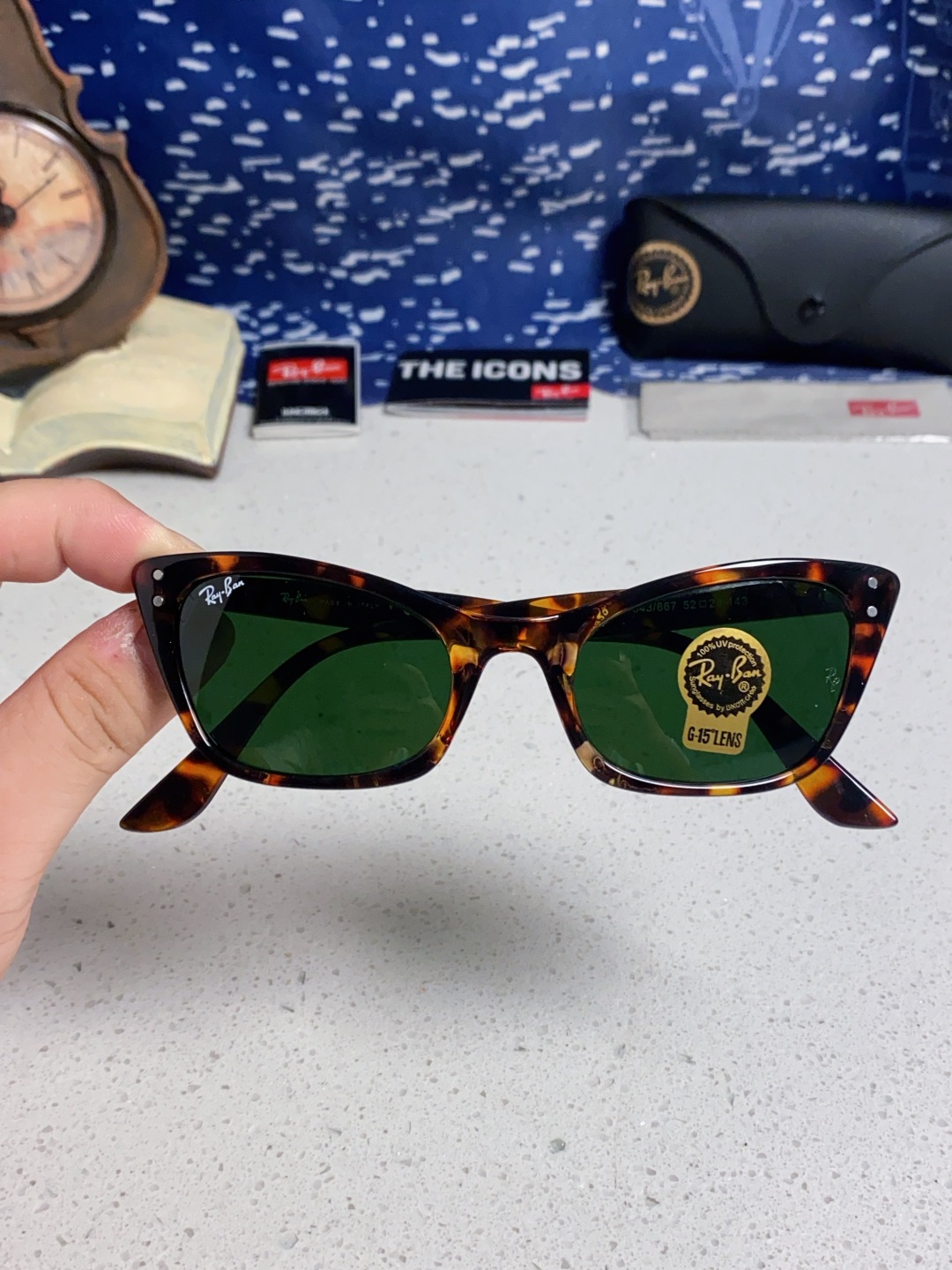 RayBan雷朋太阳镜 时尚前卫设计感舒适出街户外遮阳墨镜 RB2299