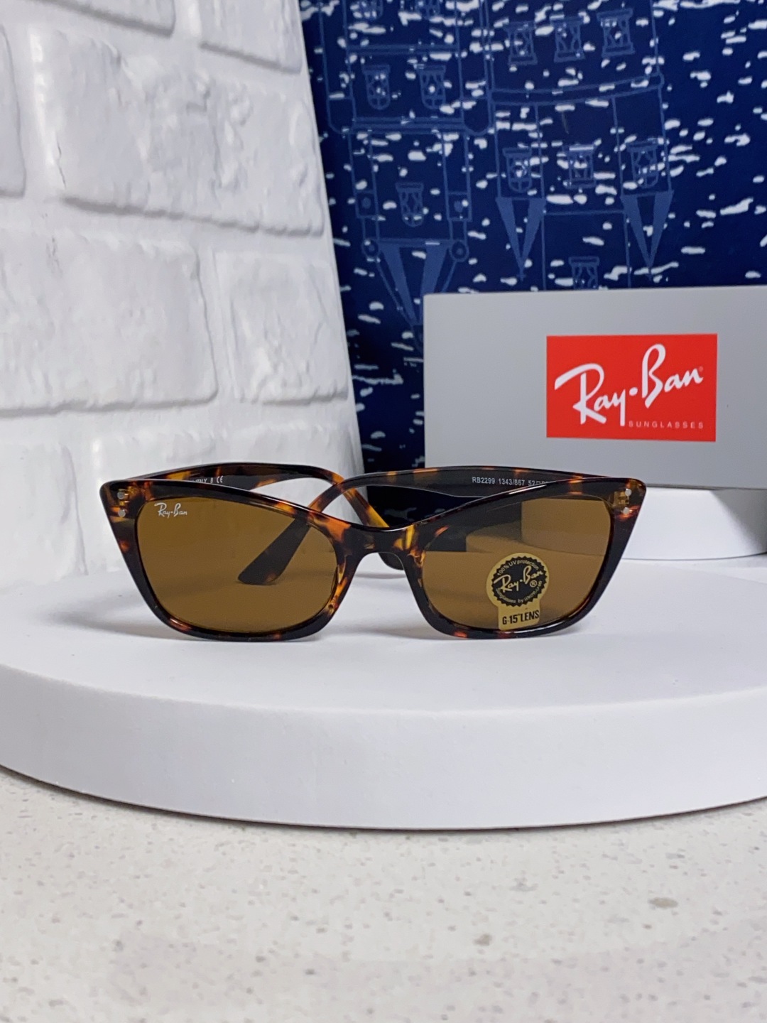 RayBan雷朋太阳镜 时尚前卫设计感舒适出街户外遮阳墨镜 RB2299