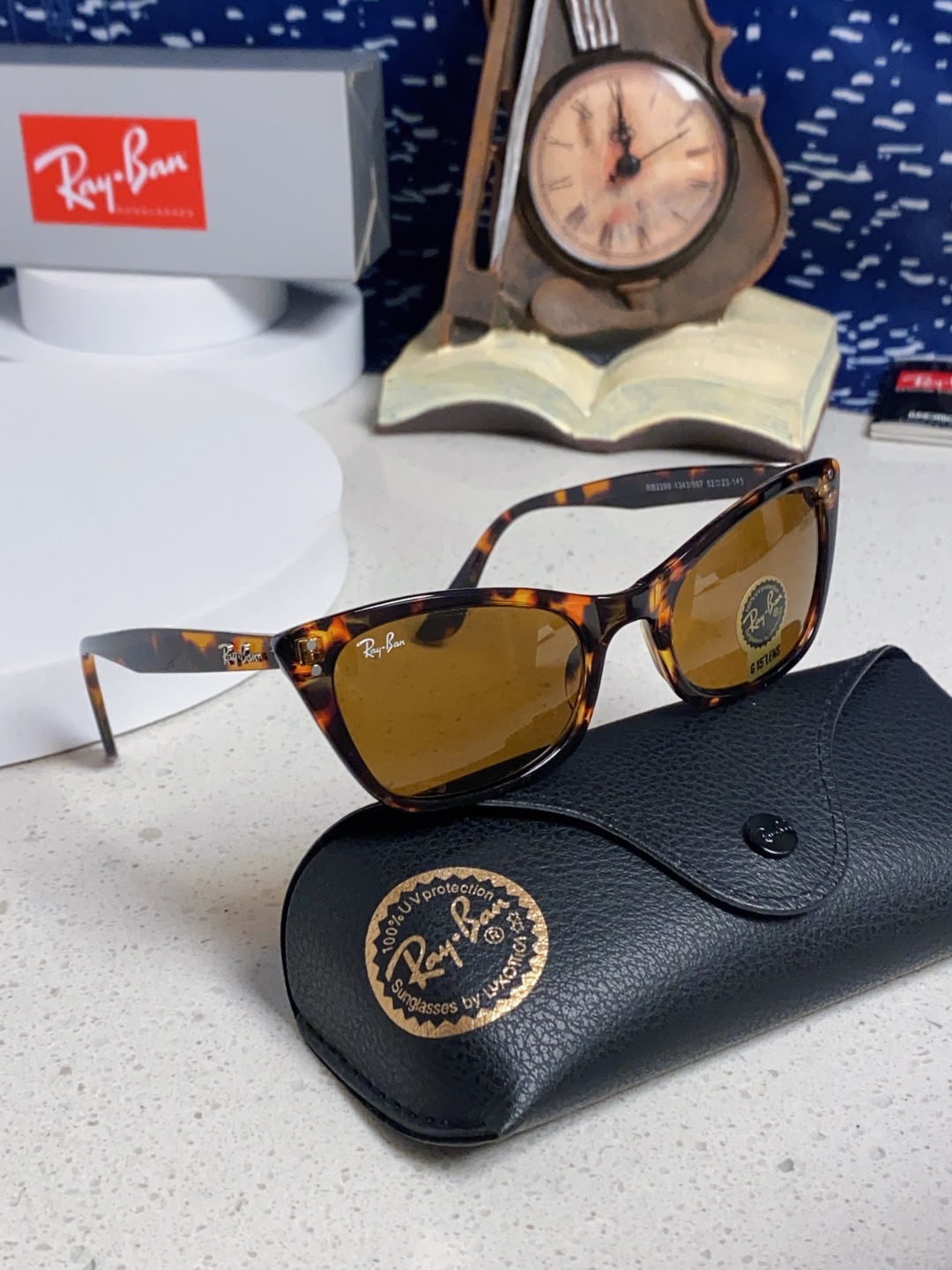 RayBan雷朋太阳镜 时尚前卫设计感舒适出街户外遮阳墨镜 RB2299