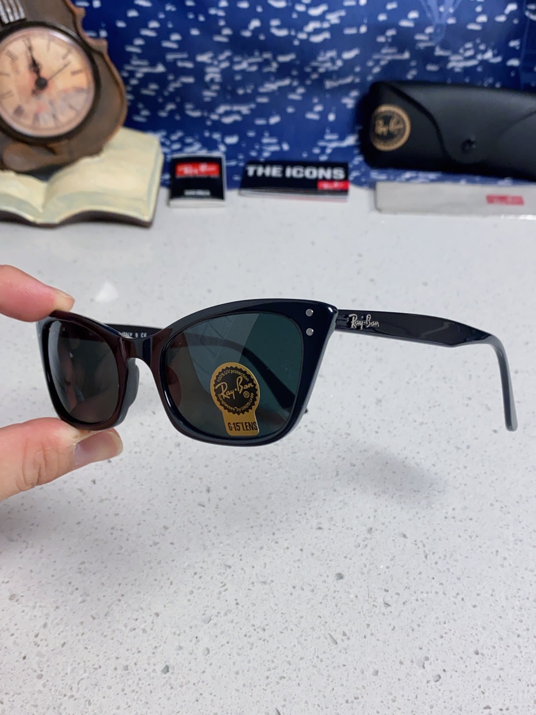 RayBan雷朋太阳镜 时尚前卫设计感舒适出街户外遮阳墨镜 RB2299