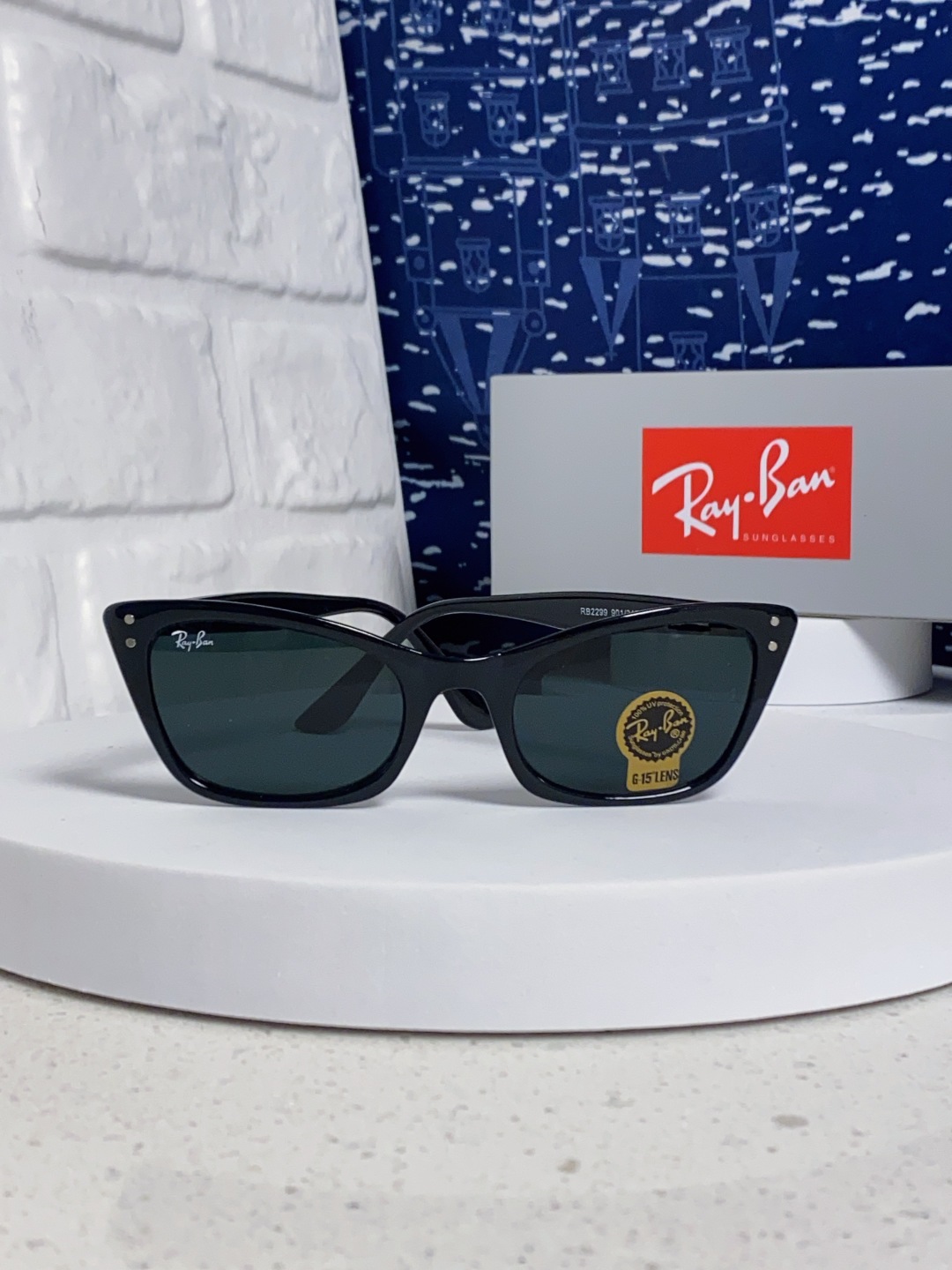 RayBan雷朋太阳镜 时尚前卫设计感舒适出街户外遮阳墨镜 RB2299