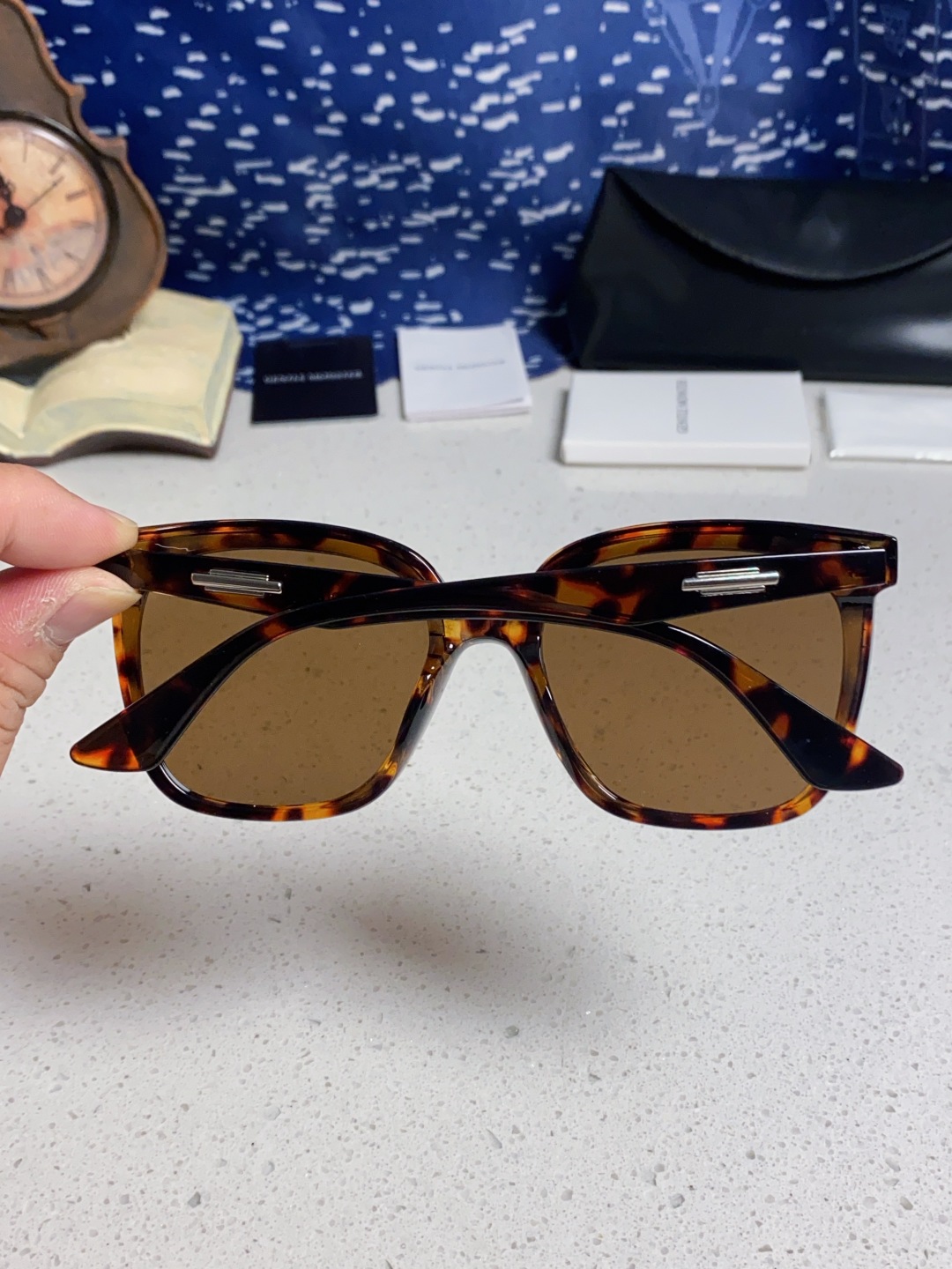 Gentle Moster(GM) 新品偏光太阳镜韩版黑超板材墨镜男女通用 型号：BURTY