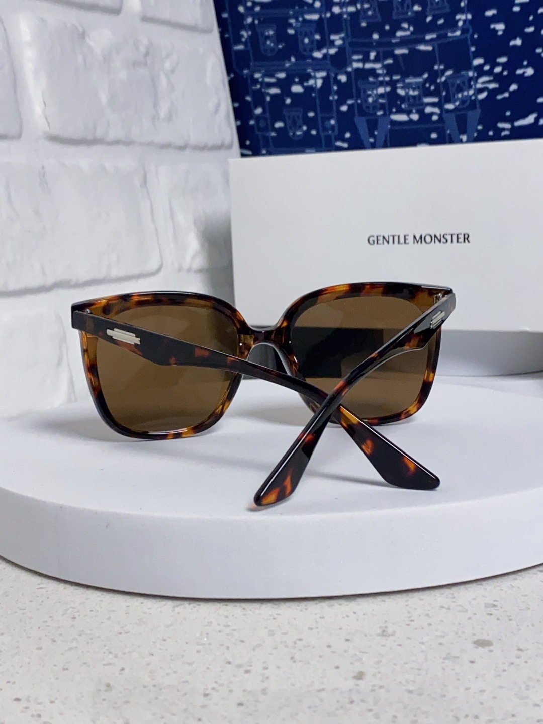 Gentle Moster(GM) 新品偏光太阳镜韩版黑超板材墨镜男女通用 型号：BURTY