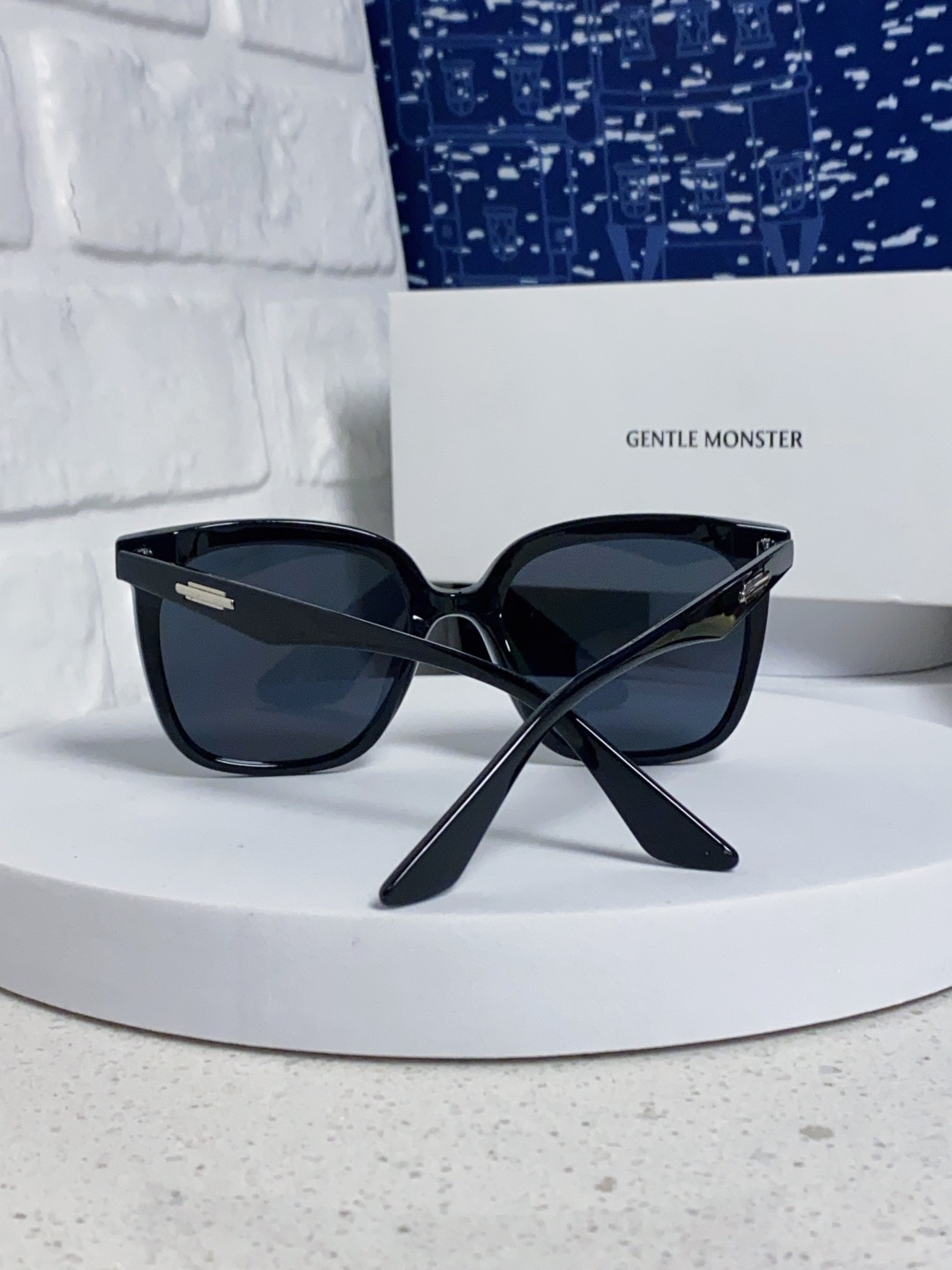 Gentle Moster(GM) 新品偏光太阳镜韩版黑超板材墨镜男女通用 型号：BURTY