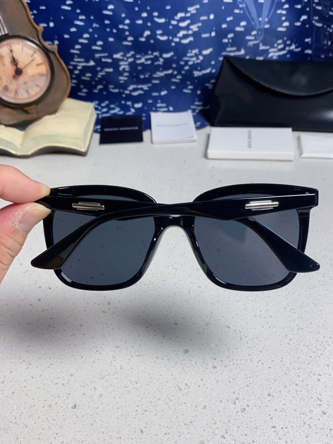 Gentle Moster(GM) 新品偏光太阳镜韩版黑超板材墨镜男女通用 型号：BURTY