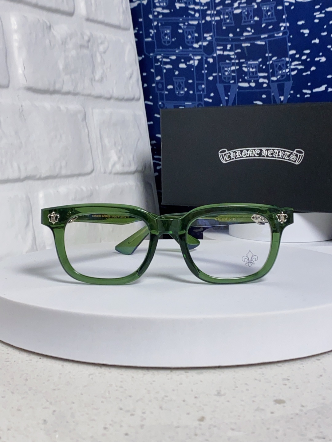 Chrome Hearts克罗心 2025新款粗框眼镜框男女复古超轻大框韩版高品质近视眼镜架十字刀配饰