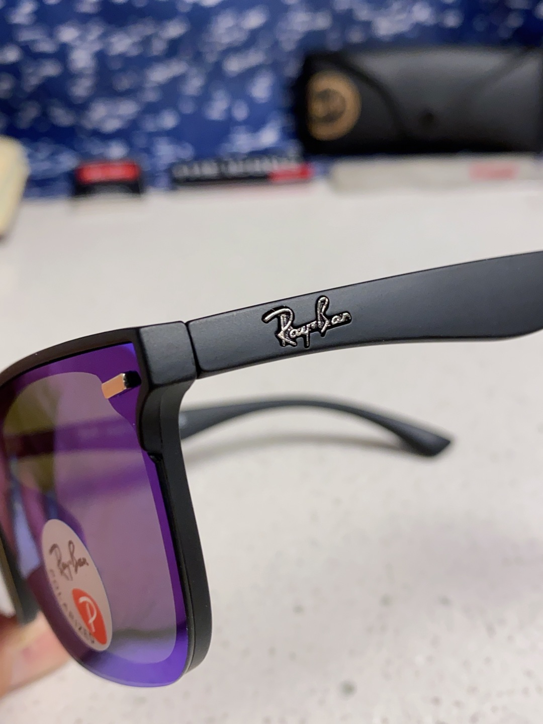 Rayban雷朋 2025新款同款开车墨镜太阳镜新款时尚潮流黑框复古男女遮阳镜 RB4512P