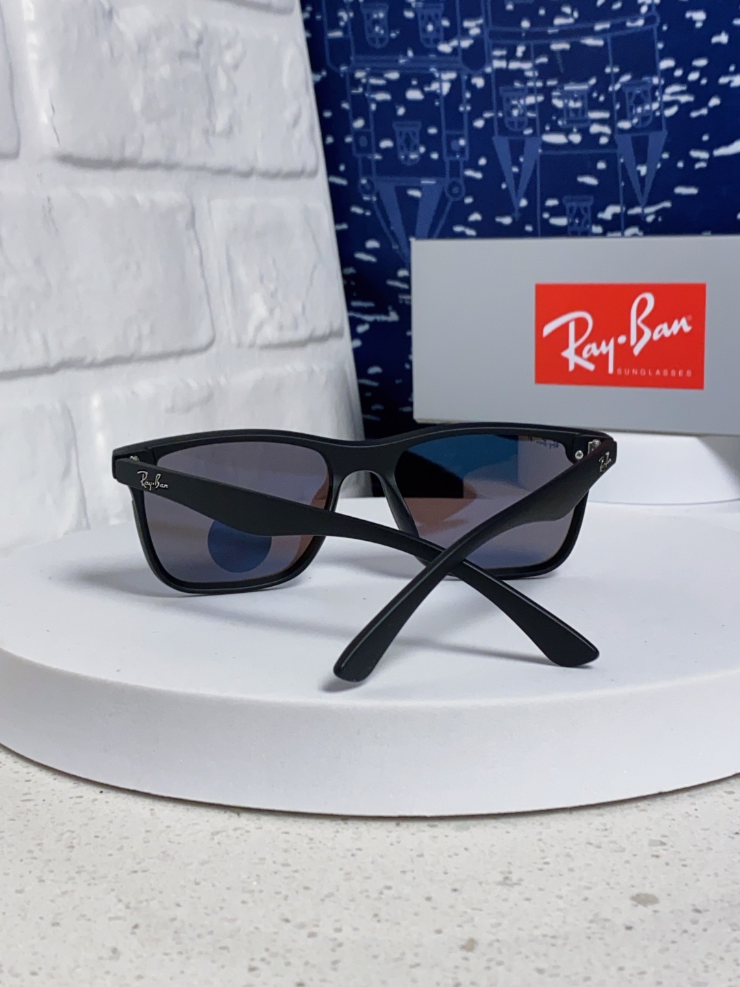 Rayban雷朋 2025新款同款开车墨镜太阳镜新款时尚潮流黑框复古男女遮阳镜 RB4512P