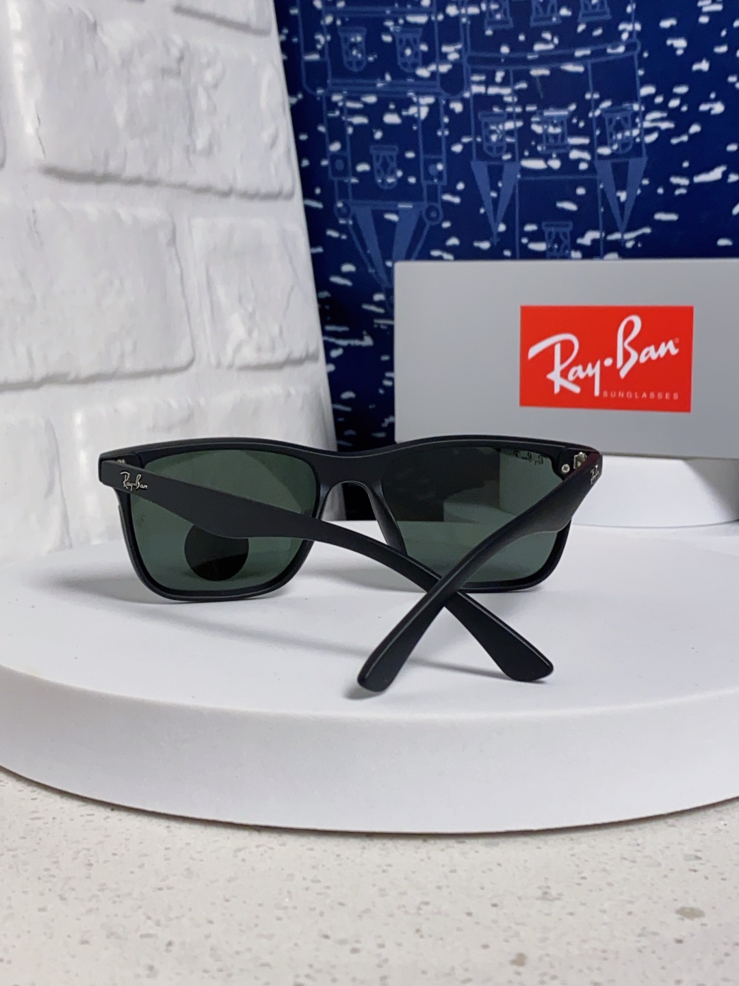 Rayban雷朋 2025新款同款开车墨镜太阳镜新款时尚潮流黑框复古男女遮阳镜 RB4512P