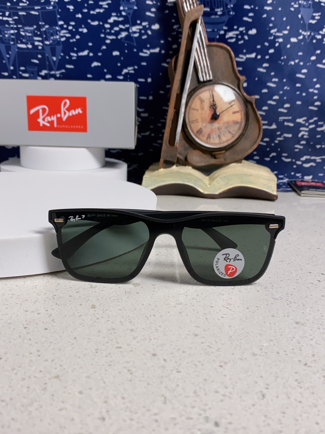 Rayban雷朋 2025新款同款开车墨镜太阳镜新款时尚潮流黑框复古男女遮阳镜 RB4512P