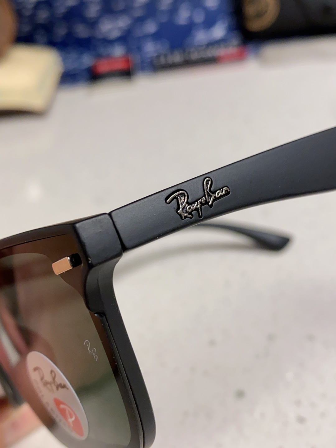 Rayban雷朋 2025新款同款开车墨镜太阳镜新款时尚潮流黑框复古男女遮阳镜 RB4512P