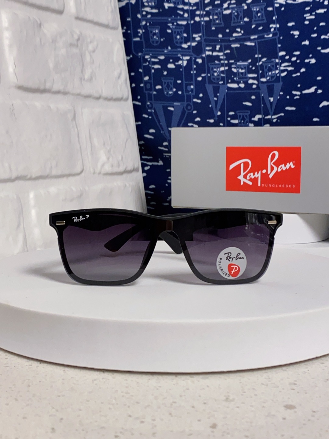 Rayban雷朋 2025新款同款开车墨镜太阳镜新款时尚潮流黑框复古男女遮阳镜 RB4512P