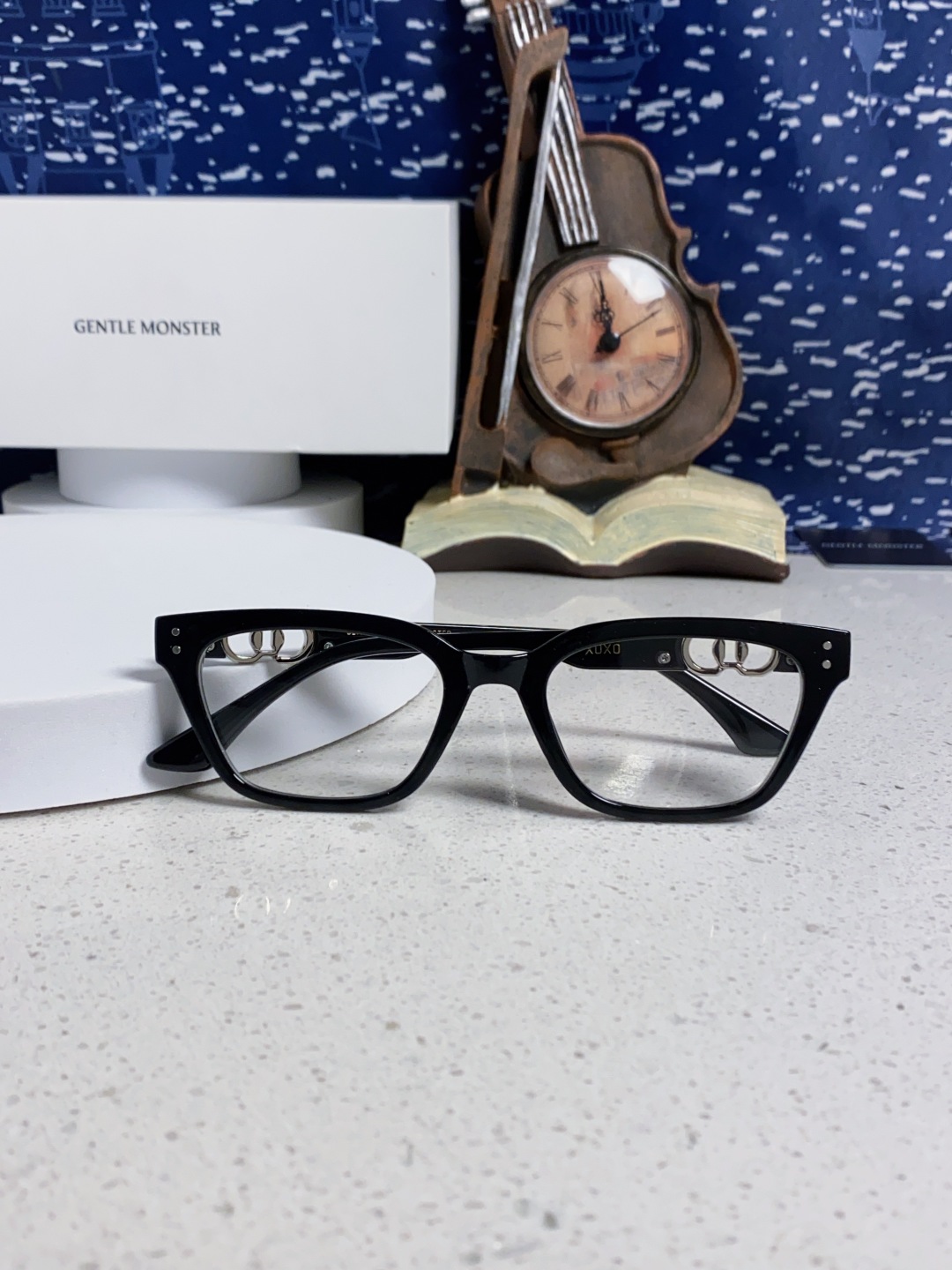 Gentle Moster(GM) 2025新款GM墨镜男女复古感ins防紫外线太阳镜欧美大方形时尚跨镜