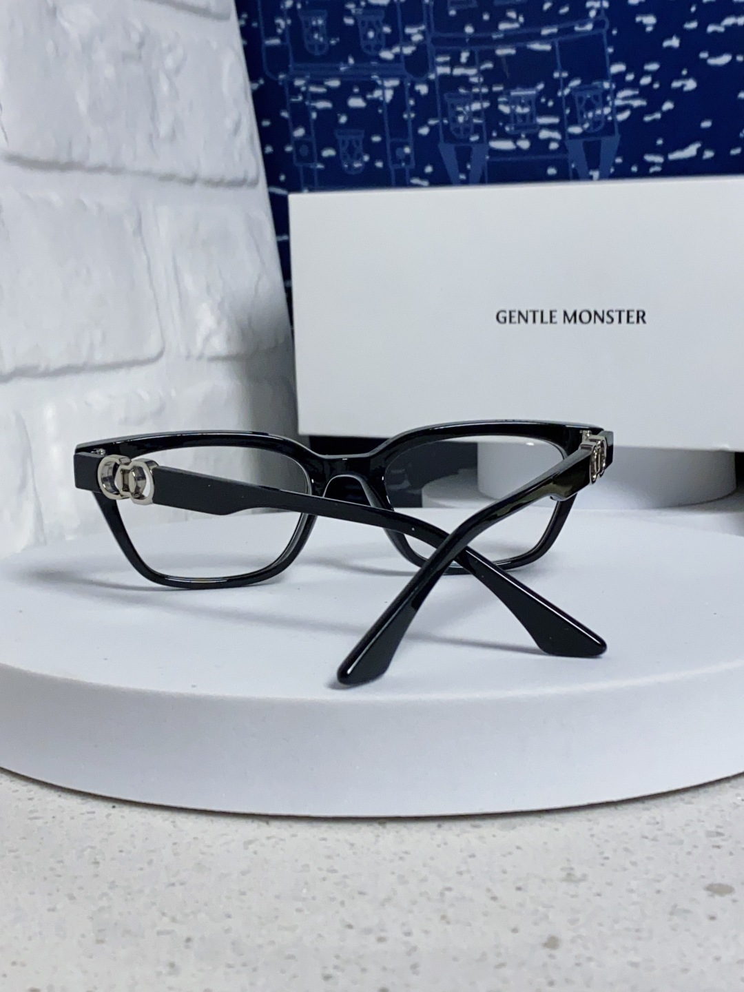 Gentle Moster(GM) 2025新款GM墨镜男女复古感ins防紫外线太阳镜欧美大方形时尚跨镜