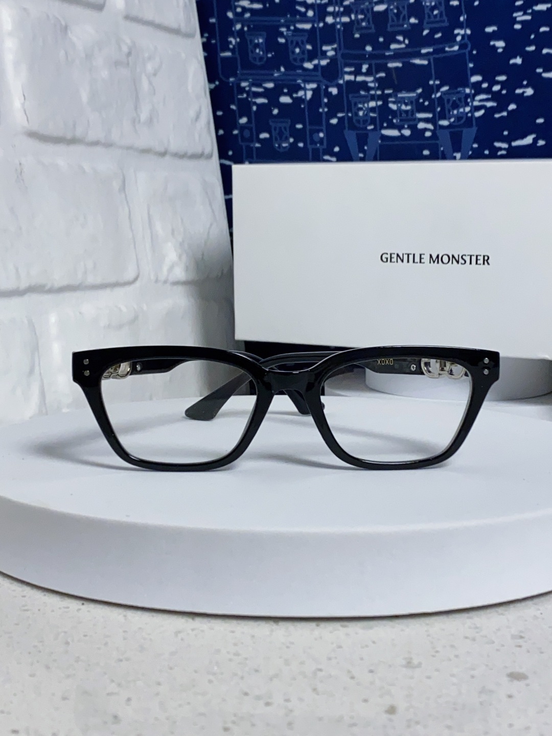 Gentle Moster(GM) 2025新款GM墨镜男女复古感ins防紫外线太阳镜欧美大方形时尚跨镜