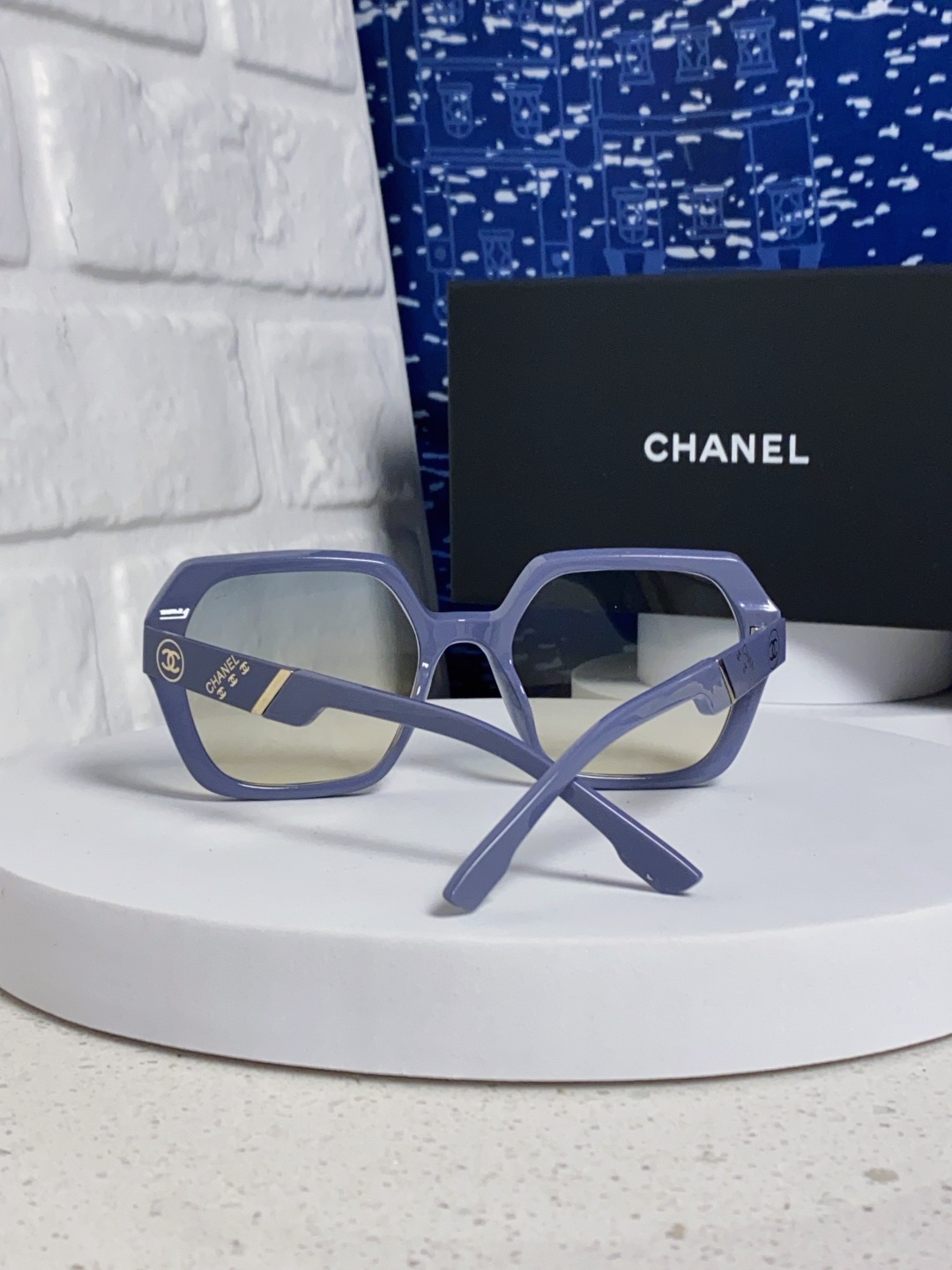 Chanel香奈儿 2025新款高级感偏光墨镜女士大框方形太阳镜防紫外线