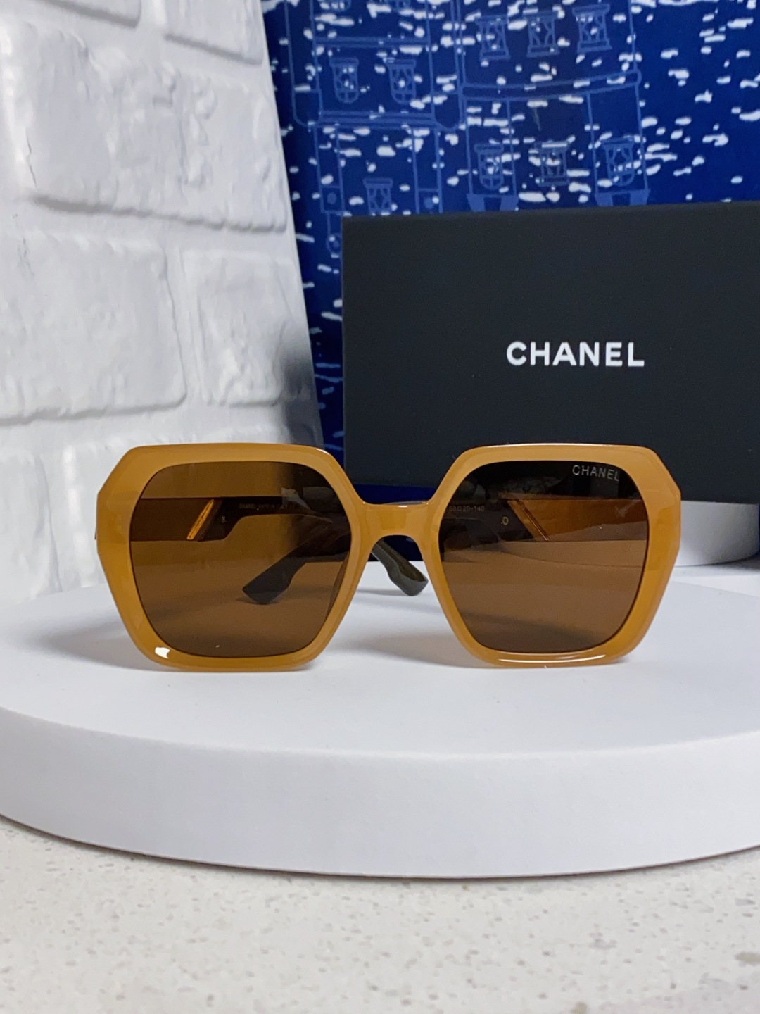 Chanel香奈儿 2025新款高级感偏光墨镜女士大框方形太阳镜防紫外线