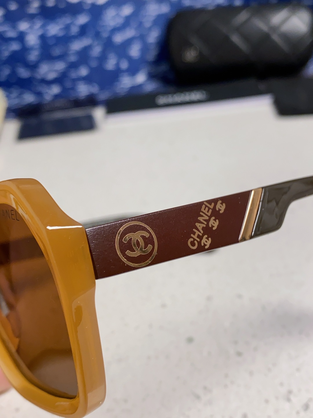 Chanel香奈儿 2025新款高级感偏光墨镜女士大框方形太阳镜防紫外线