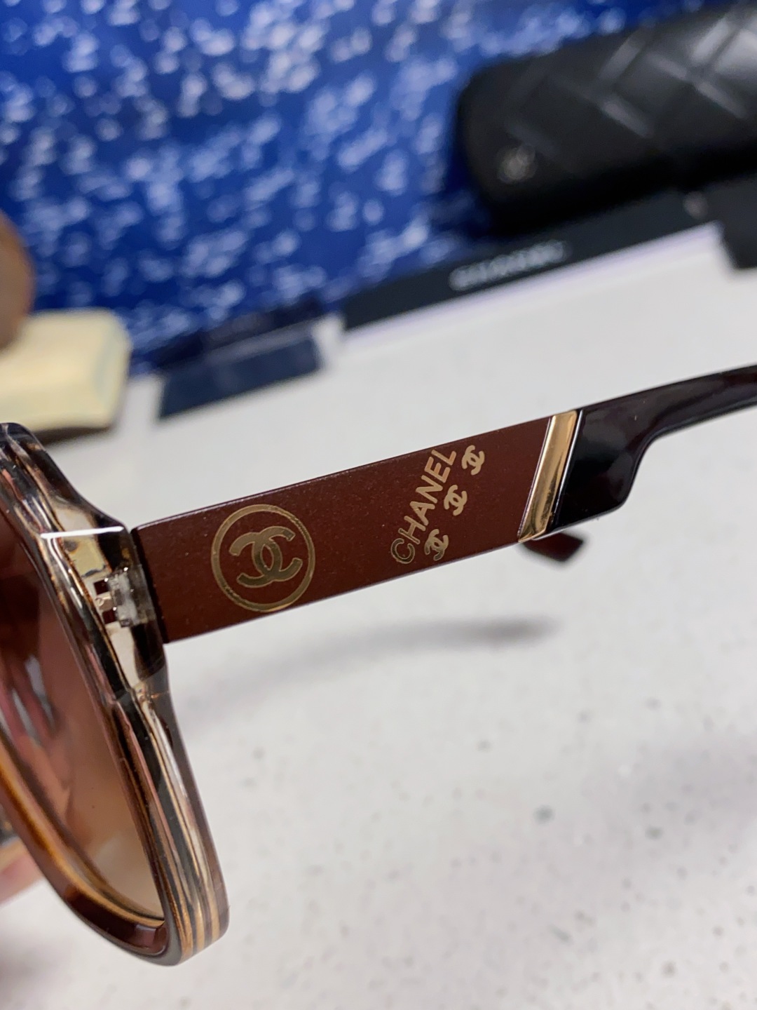 Chanel香奈儿 2025新款高级感偏光墨镜女士大框方形太阳镜防紫外线