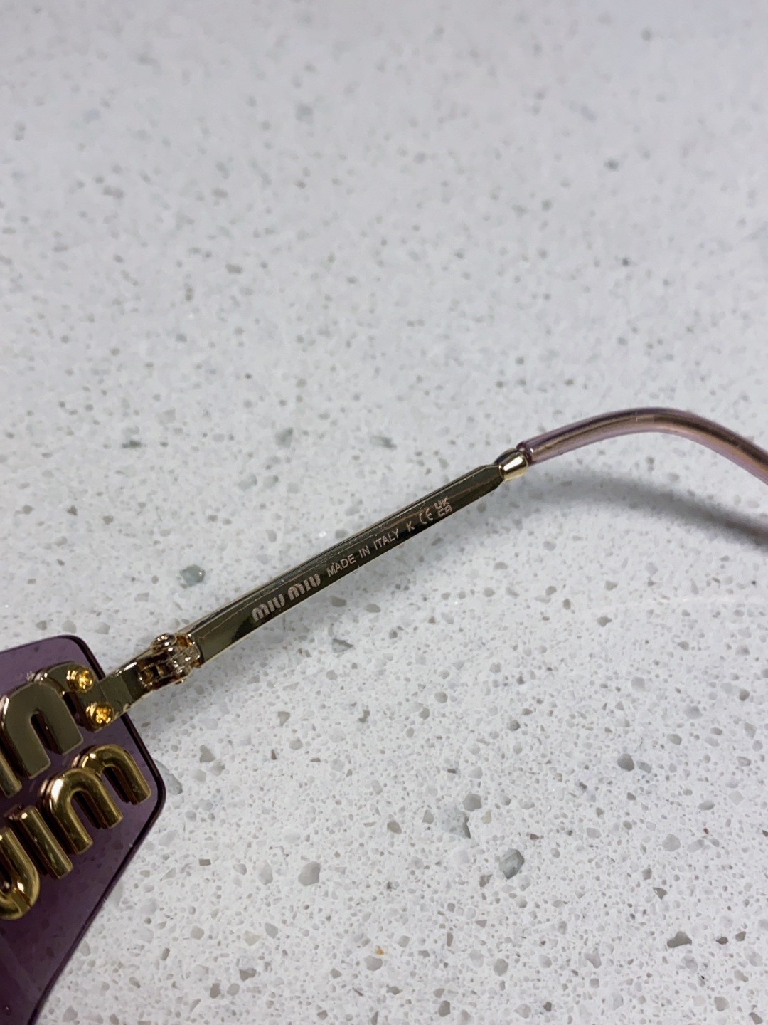 MiuMiu缪缪 张元英同款墨镜太阳镜张元英同款女大小姐千金风墨镜网红ins素颜 OMU A51S